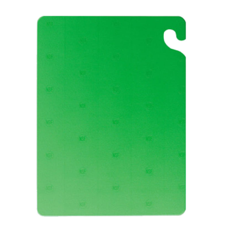 Carlisle CB182412GN 24 Inch Cutting Board Co-polymer Green Dishwasher Safe