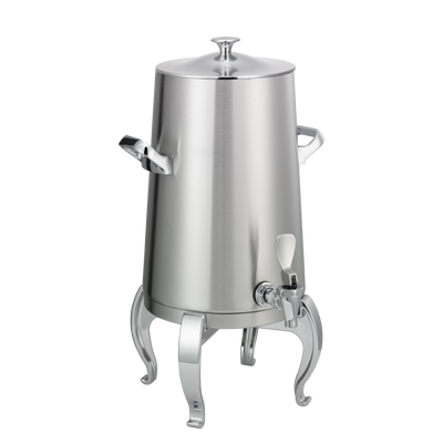 Flame Free™ Thermo-Urn™ 3-Gallon Vacuum Insulated Urn with Regal Legs and Classic Lid in Brushed Stainless