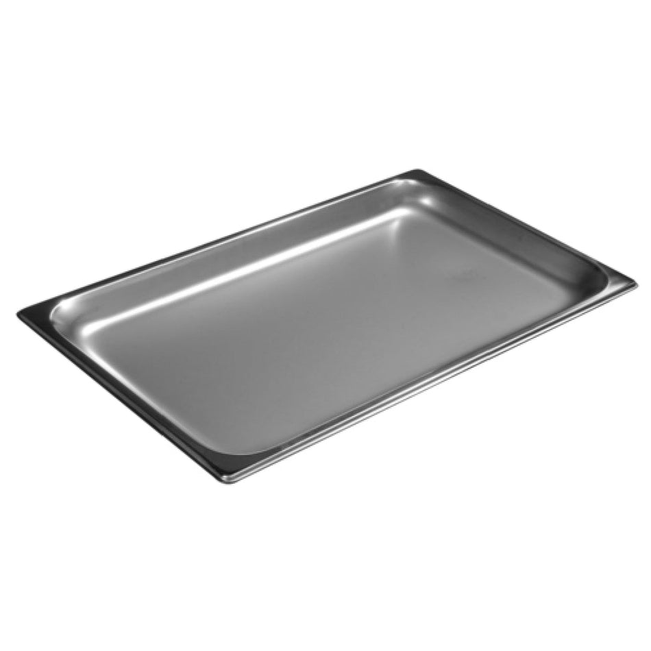 Carlisle 607001 DuraPan Steam Table Pan 4.2 Quarts Stainless Steel Reinforced
