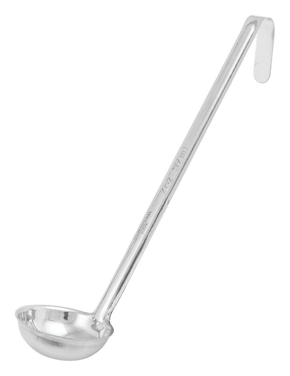 Winco LDIN-2 Winco Prime One-Piece Ladle, Stainless Steel - 2 oz