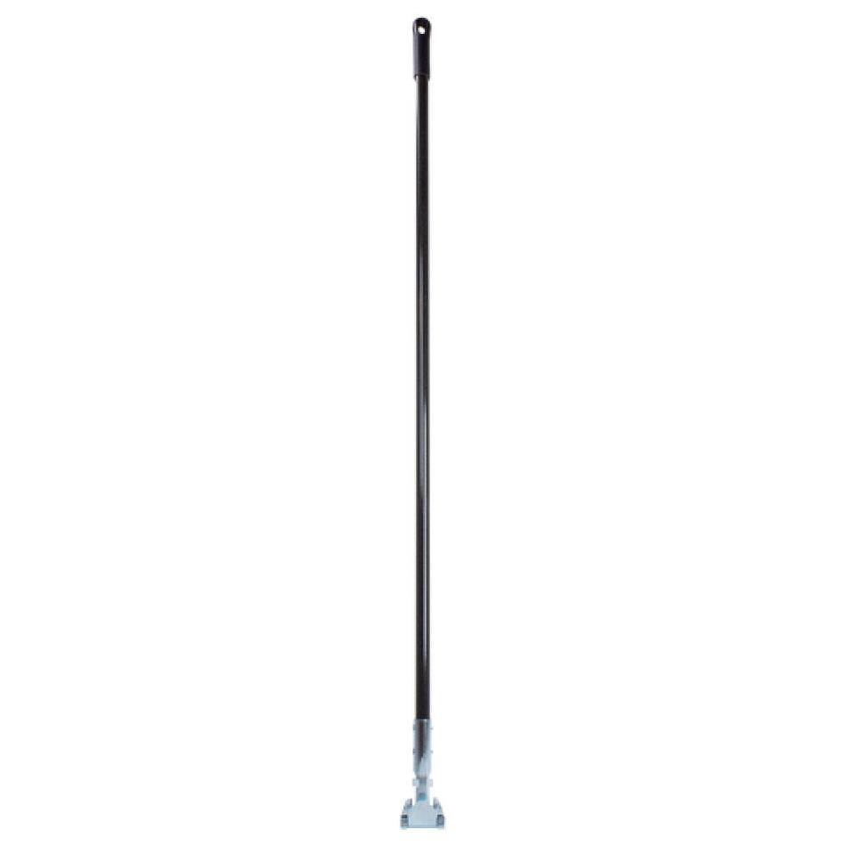 Carlisle 362113EC03 60 Inch Dust Mop Handle Fiberglass Black Clip-on Connector