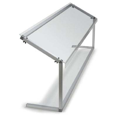 Carlisle 917207 73-1/4 Inch Portable Sneeze Guard Free-standing Acrylic