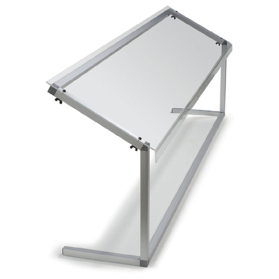 Carlisle 917207 73-1/4 Inch Portable Sneeze Guard Free-standing Acrylic