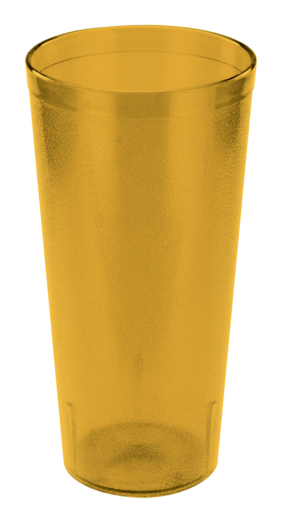 Winco PTP-24A Pebbled Tumblers - 24 oz, Amber