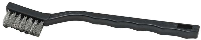 Winco BR-7S 7 Inch Length Wire Brush with Stainless Steel Bristles
