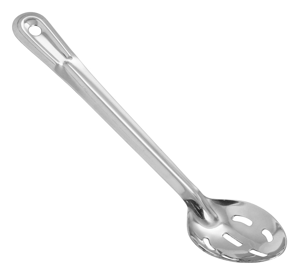 Winco BSST-13H 13 Inch Slotted Basting Spoon with 1.5 mm Stainless Steel