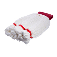 Carlisle 36942002 Medium Loopend Wet Mop Head Microfiber White 20 Inch