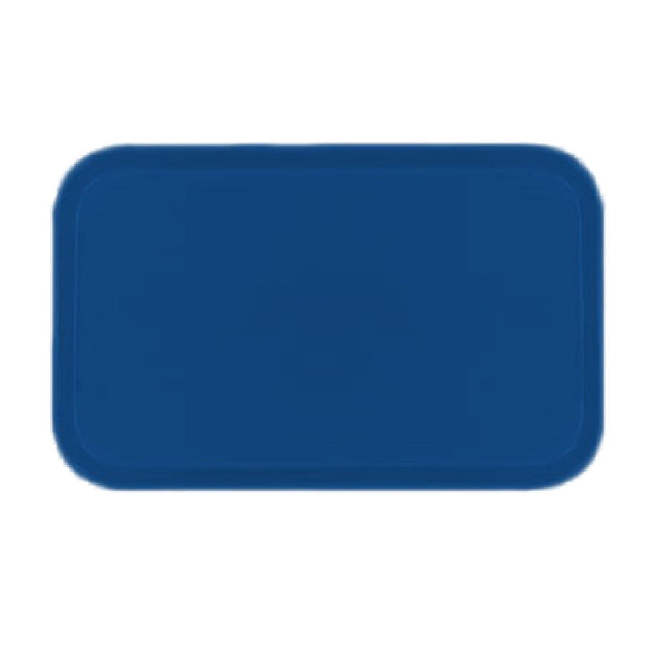 Carlisle 1612FG015 12 Inch Navy Cafeteria Tray with Break-resistant Fiberglass