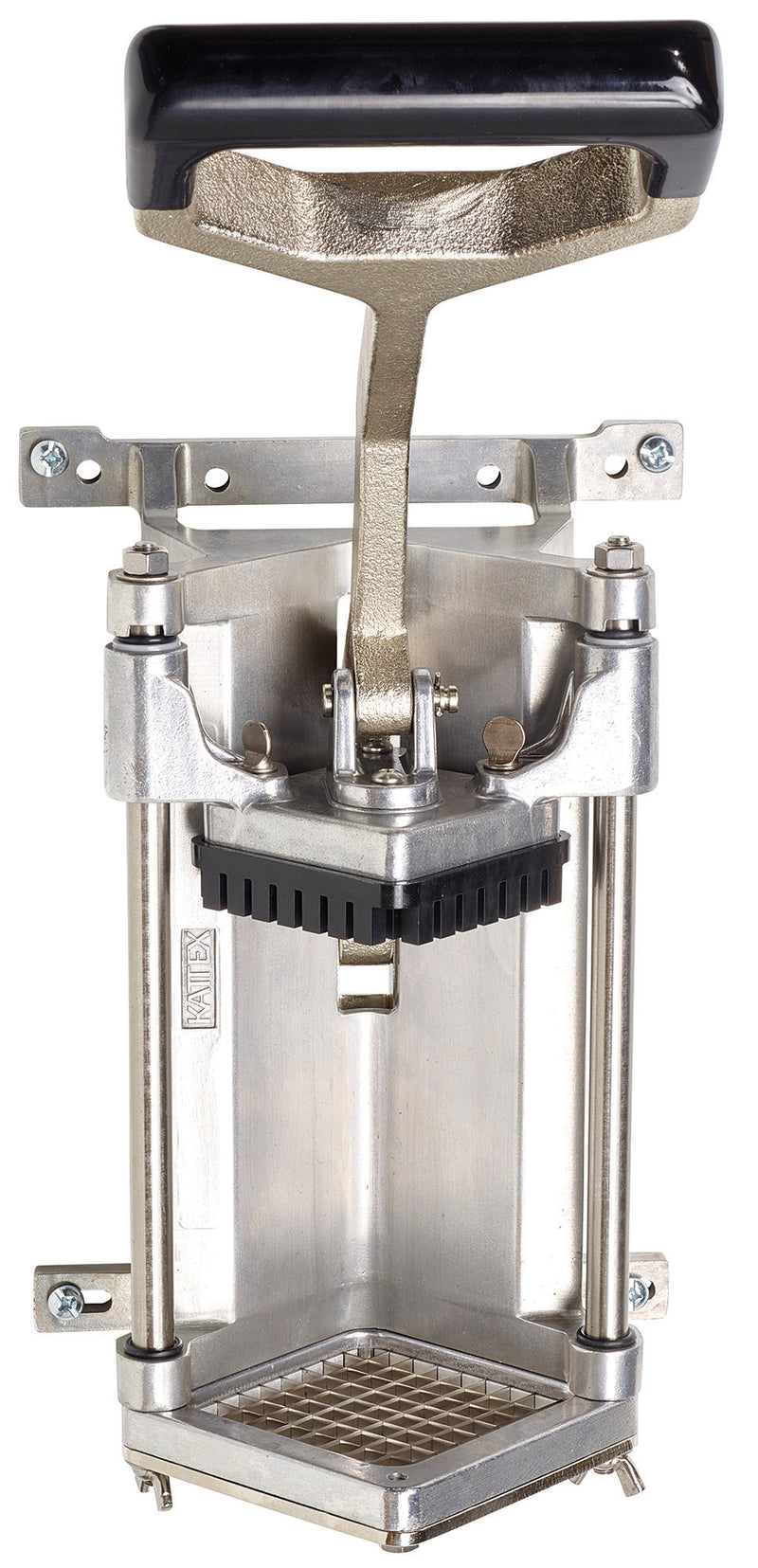 Winco HFC-250 8 Inch Quick Slice French Fry Cutter 1/4 Inch Cut Cast Iron with Short Throw Handle