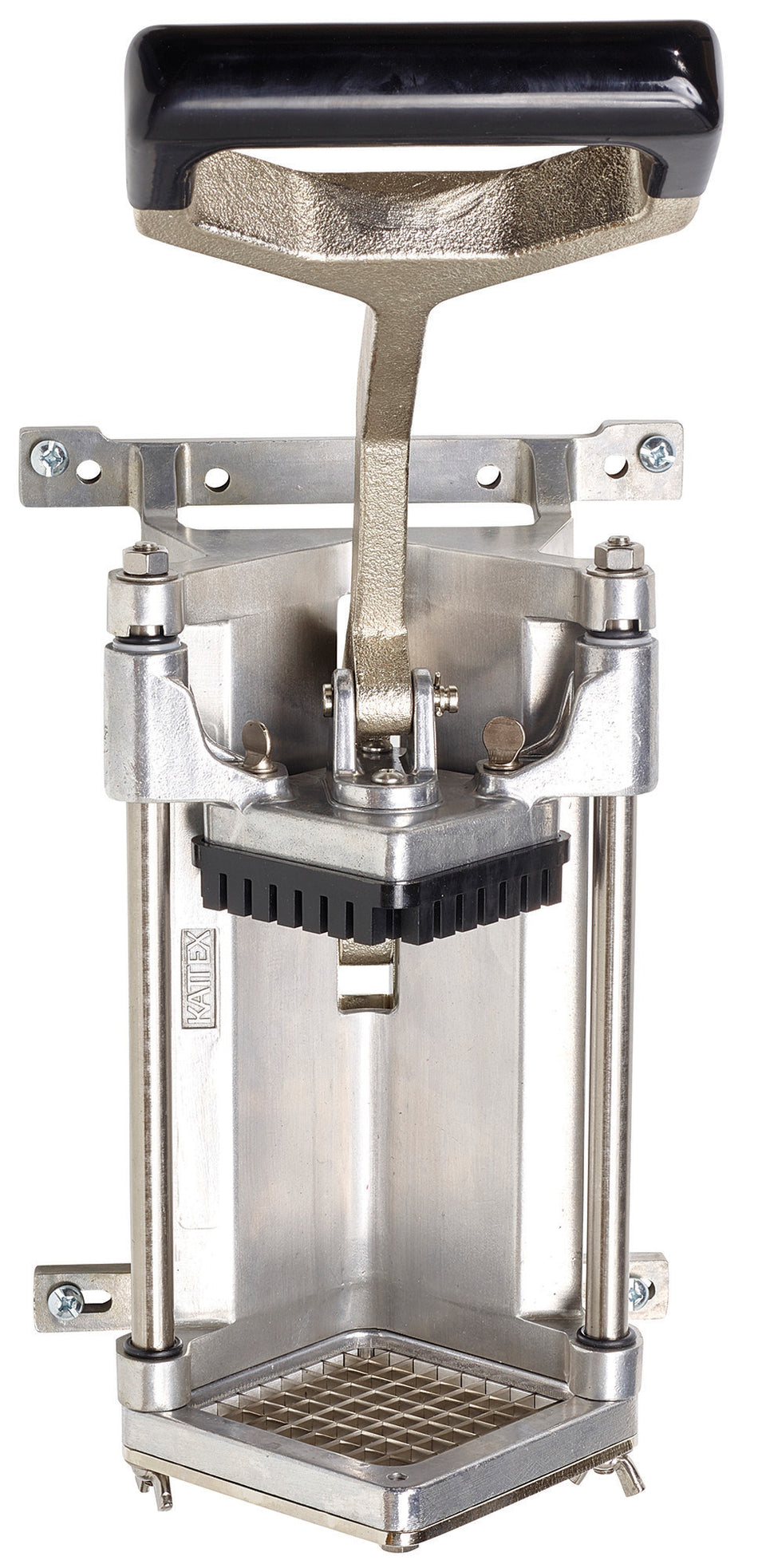 Winco HFC-250 8 Inch Quick Slice French Fry Cutter 1/4 Inch Cut Cast Iron with Short Throw Handle