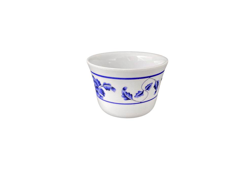 12 Pack 5 oz, 3-1/8" Diameter x 2-1/8" Height, Tea Cup, Lotus Dinnerware, Melamine, BPA Free, Dishwasher Safe, Break-Resistant, Shatter-Resistant, No Microwave, No Oven, NSF