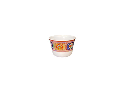 Thunder Group 9152TP 5 Oz Tea Cup Break-Resistant BPA Free Melamine Peacock