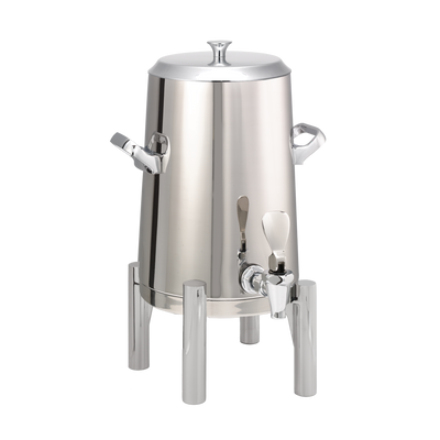 Flame Free™ Thermo-Urn™ 1.5-Gallon Vacuum Insulated Urn with Round Legs and Flat Lid in Polished Stainless