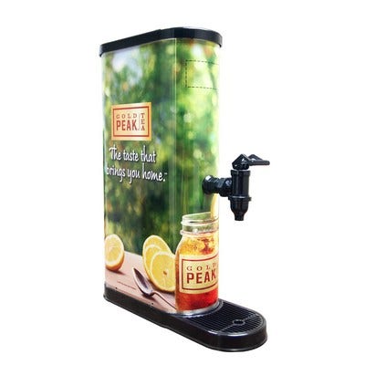 Taprite Oval Gold Peak Tea Dispenser