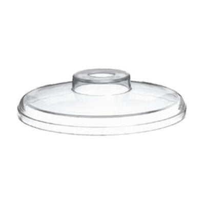Carlisle CM1033P07 6-1/4 Inch Pump Hole Lid Clear Acrylic with Handle