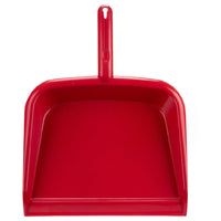 Carlisle 361440EC05 13 Inch Red Dust Pan Plastic for Efficient Cleanup