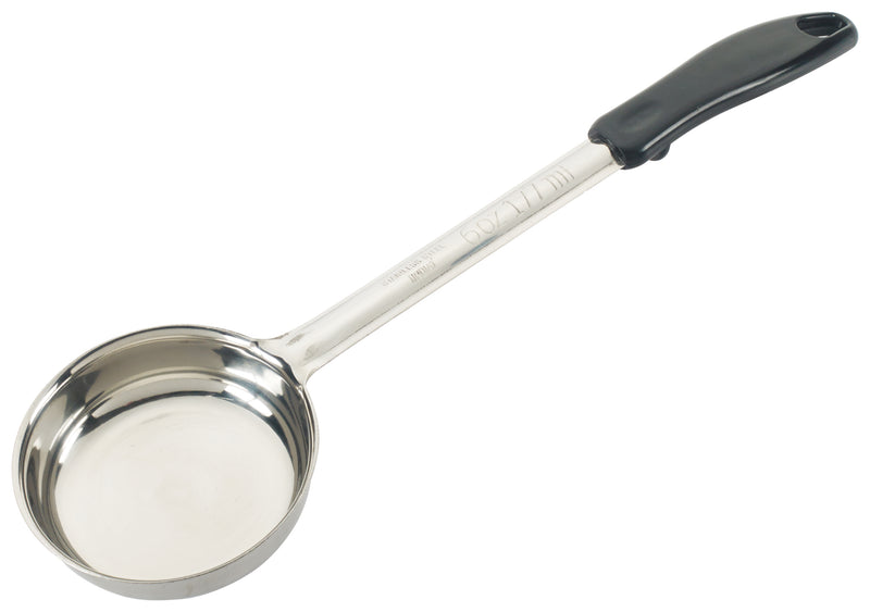Winco FPS-6 6 Oz Food Portioner One-piece Solid Stainless Steel Black