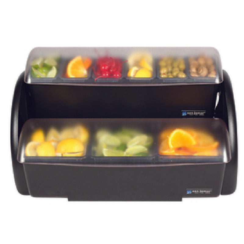 Carlisle BDS4266 1/1 Dome Deep Trays and Standard Trays Condiment Holder with Plastic