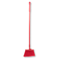 Carlisle 41082EC05 56 Inch Lobby Broom Red Flagged Polyester Bristles