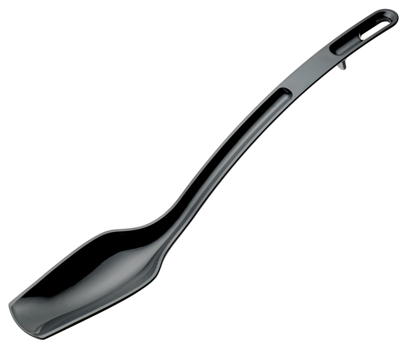Winco CVBS-10K 3/4 Oz Buffet Spoon to Serve Sauces Black Polycarbonate