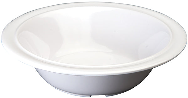 Winco MMB-12W 12 Oz Bowl Round Heat Resistant Dishwasher Safe Melamine White