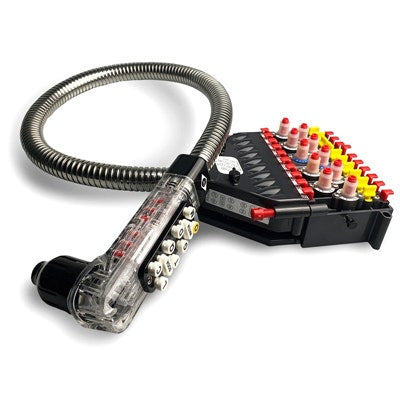 Taprite Rattler II Bargun, 10 Button, 30" Hose, Black | 955C-1062-1M014