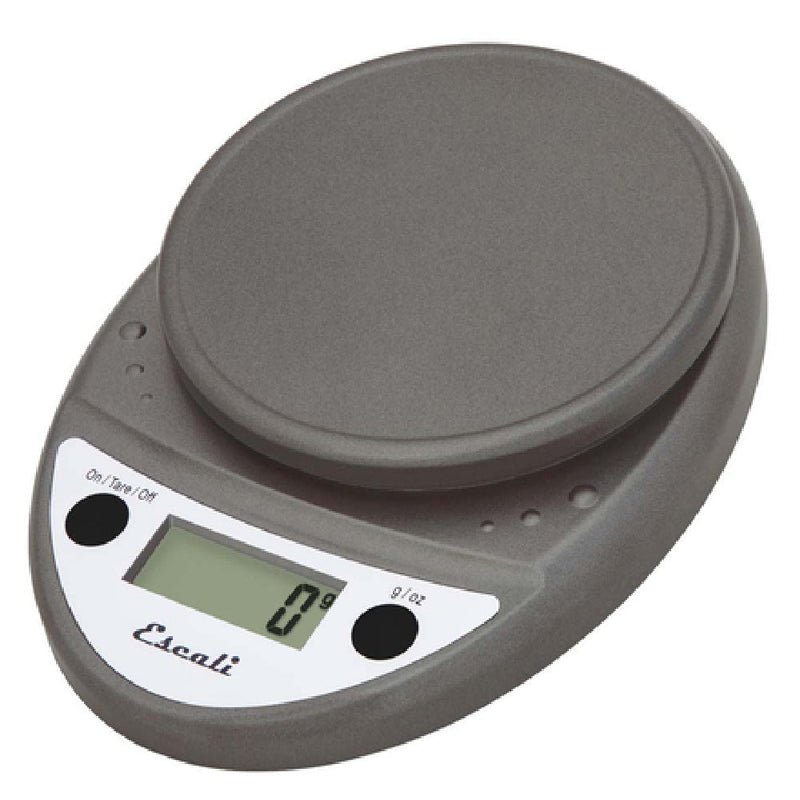 Carlisle SCDG11M 6 Inch Round Digital Scale - 11 Lb by 0.1 Oz Plastic with Tare Function