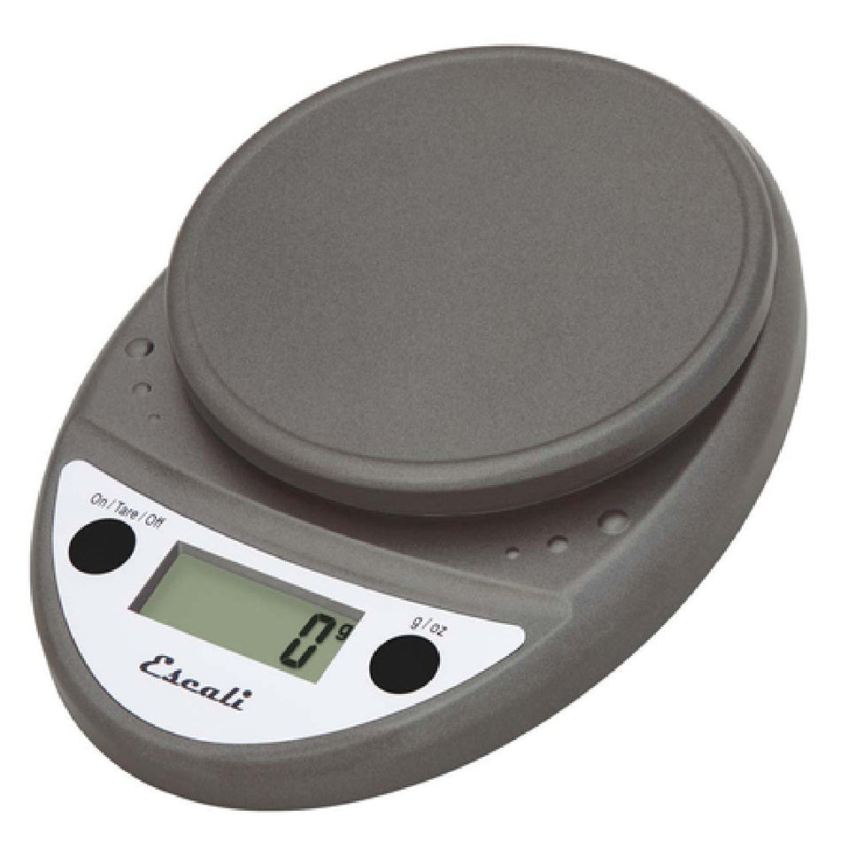 Carlisle SCDG11M 6 Inch Round Digital Scale - 11 Lb by 0.1 Oz Plastic with Tare Function