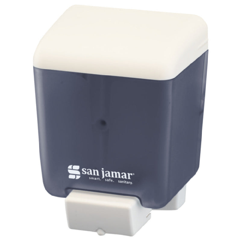 Carlisle SN30TBL 30 Oz Manual Soap Dispenser Wall-mounted Plastic Arctic Blue