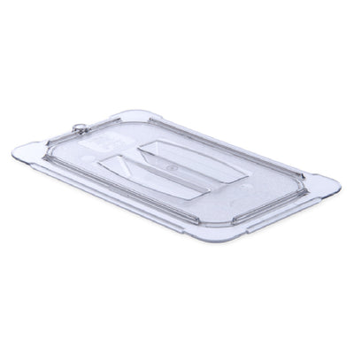 Carlisle 10290U07 10 Inch Clear Handled Lid for 1/4 Size Food Pan