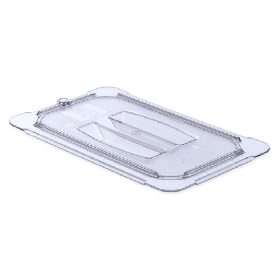 Carlisle 10290U07 10 Inch Clear Handled Lid for 1/4 Size Food Pan