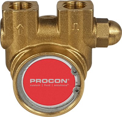 Procon® 112A070F11AA Series 2 Rotary Vane Fluid Pump- 70GPH (210LPH), EPDM/Nitrile, Standard-Non External adjust