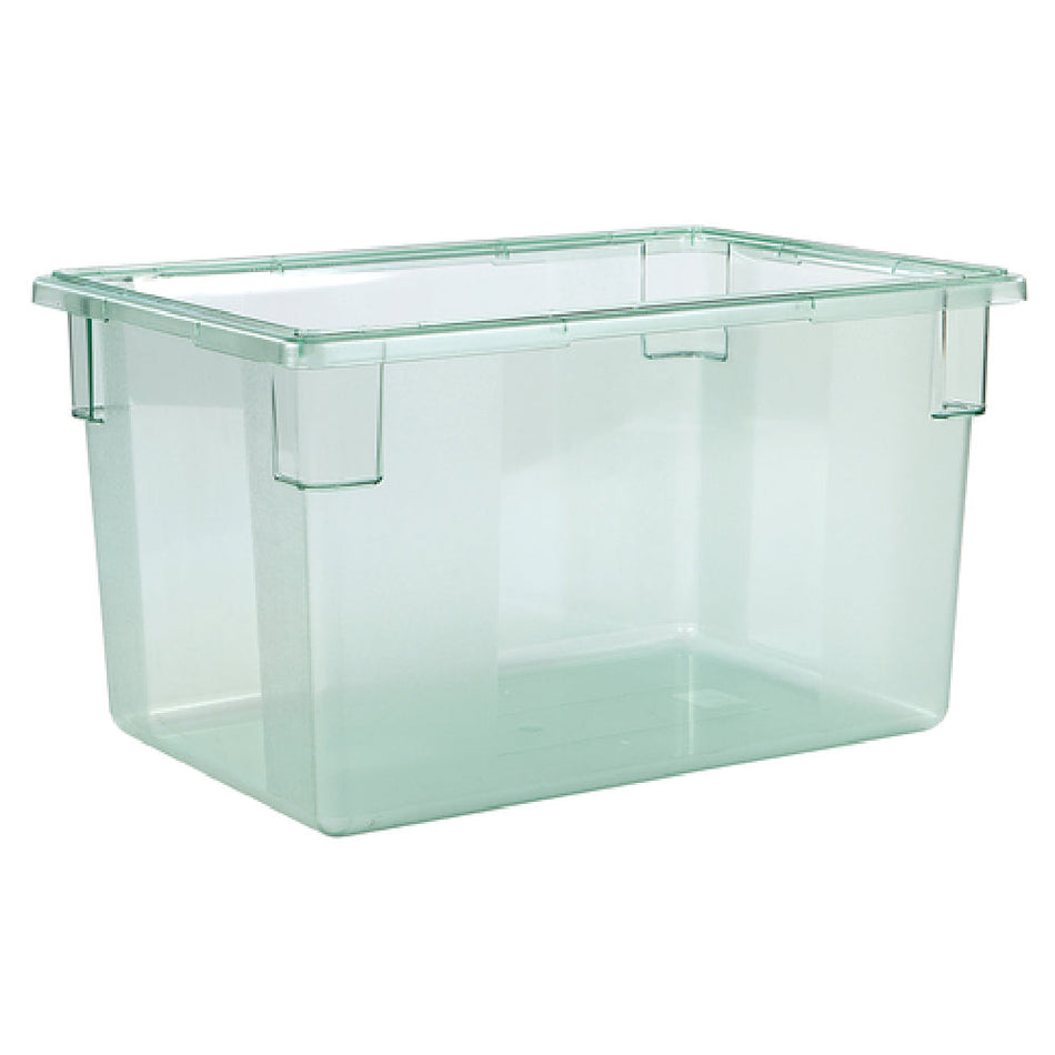 Carlisle 10624C09 21-1/2 Gallon Food Storage Box with Easy-Grip Handles Polycarbonate Green Stackable