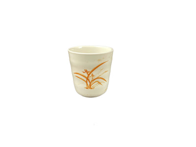 Thunder Group 9753GD 8 Oz Mug Break-resistant Dishwasher Safe Melamine Gold Orchid