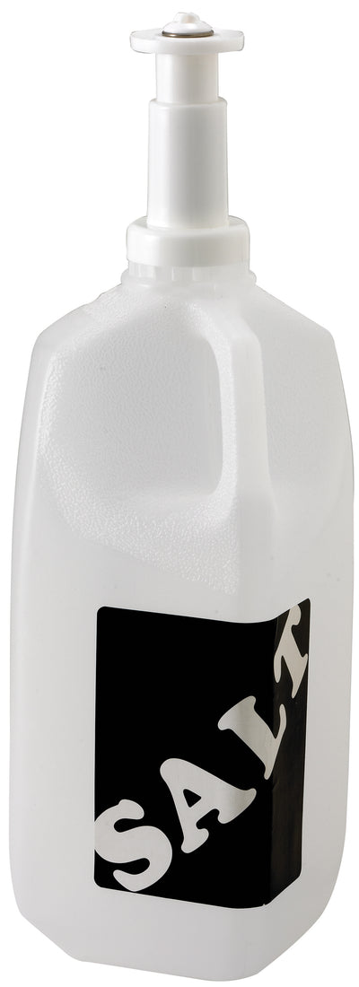 Winco PR-05S 2 Qt Salt Refiller Spring Loaded Spout Durable Construction