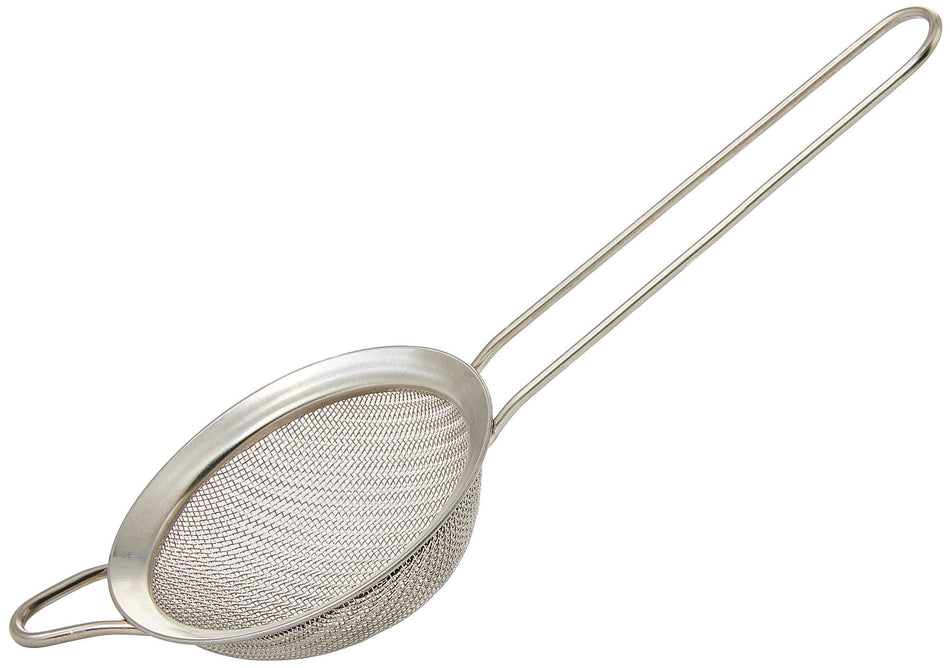 Winco MS2K-3S 3 Inch Bowl Diameter Fine Mesh Strainer Stainless Steel Handle