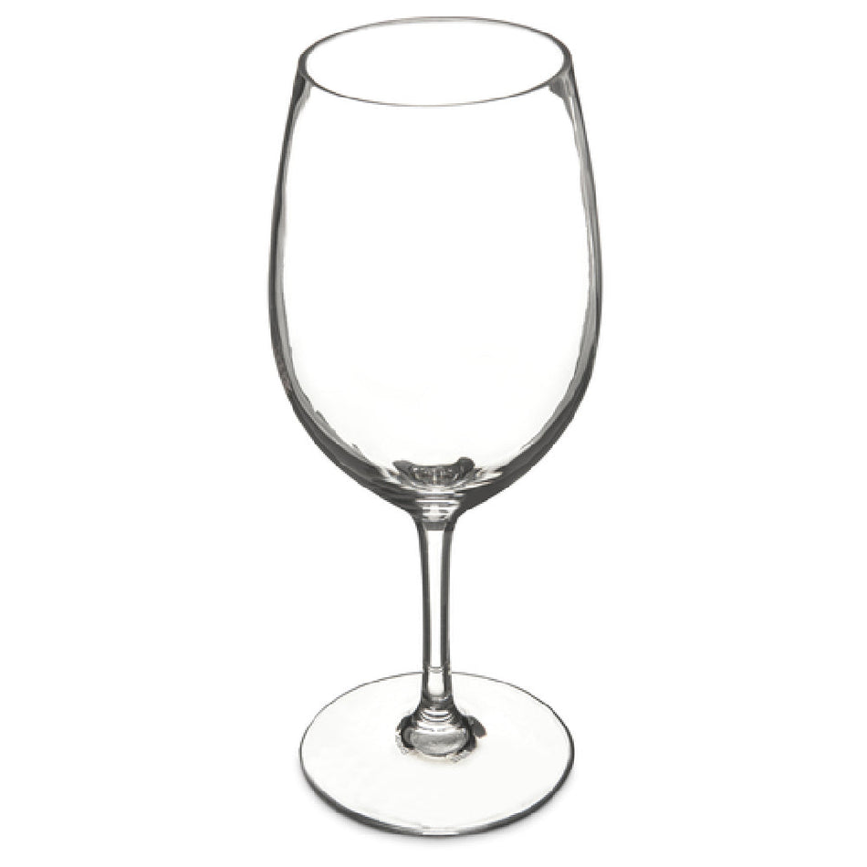 Carlisle 564207 20 Oz Red Wine Glass Shatterproof Polycarbonate Clear