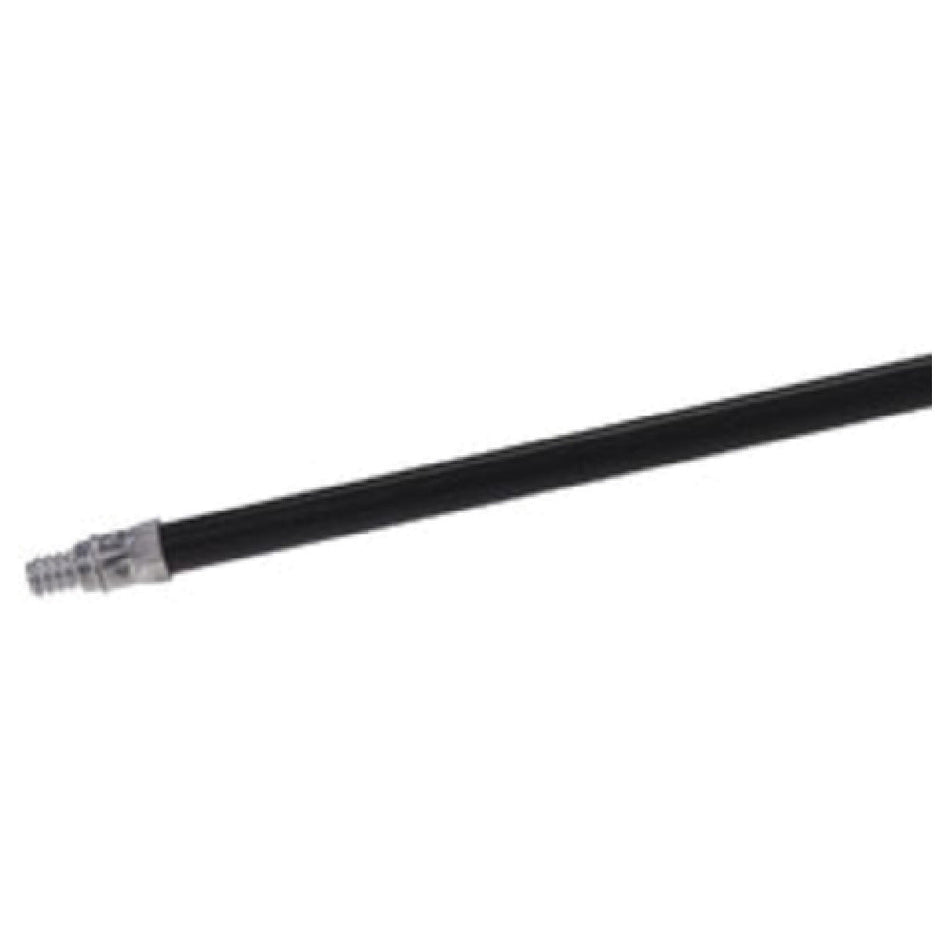 Carlisle 362027503 60 Inch Threaded Handle Plastic Coated Metal Black