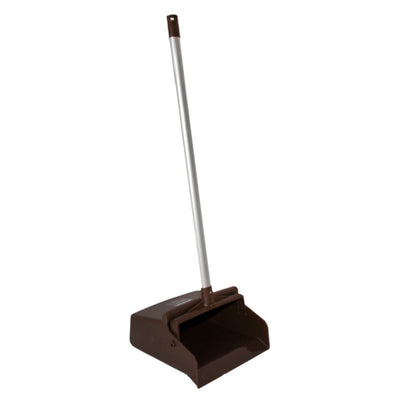 Carlisle 361410EC01 12 Inch Dust Pan Locking Yoke Serrated Edge Aluminum Brown Polypropylene