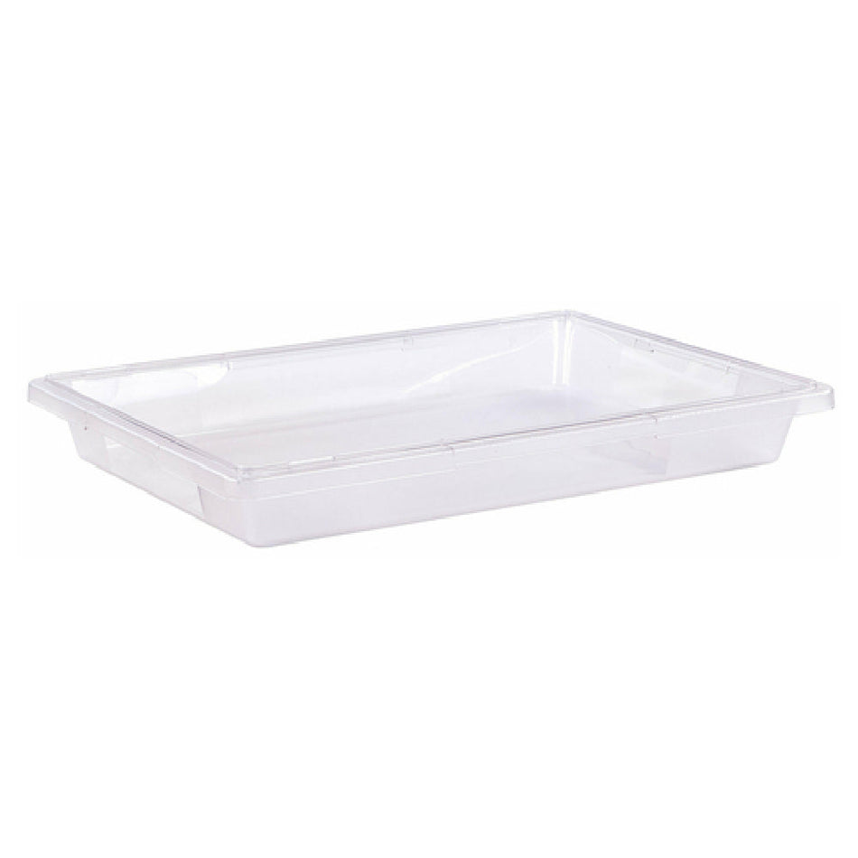 Carlisle 1062007 5 Gallon Food Storage Box Clear Polycarbonate with Reinforced Corners