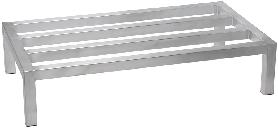 Winco ASDR-1448 Aluminum Dunnage Rack - 48"L x 14"W x 8"H