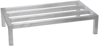 Winco ASDR-1448 48 Inch Dunnage Rack Holds Up to 900 Lbs Aluminum and Vented