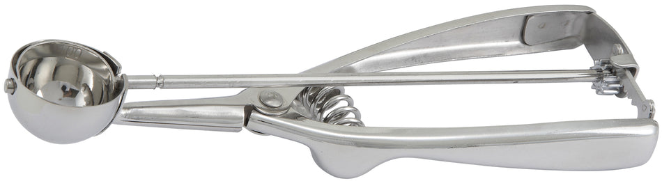 Winco ISS-100 3/8 Oz Disher/Portioner Round 1-1/8 Inch Diameter Stainless Steel