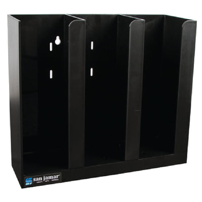 Carlisle PCL3ADJ 10 Inch Open Face Portion Cup Lid Organizer ABS Plastic