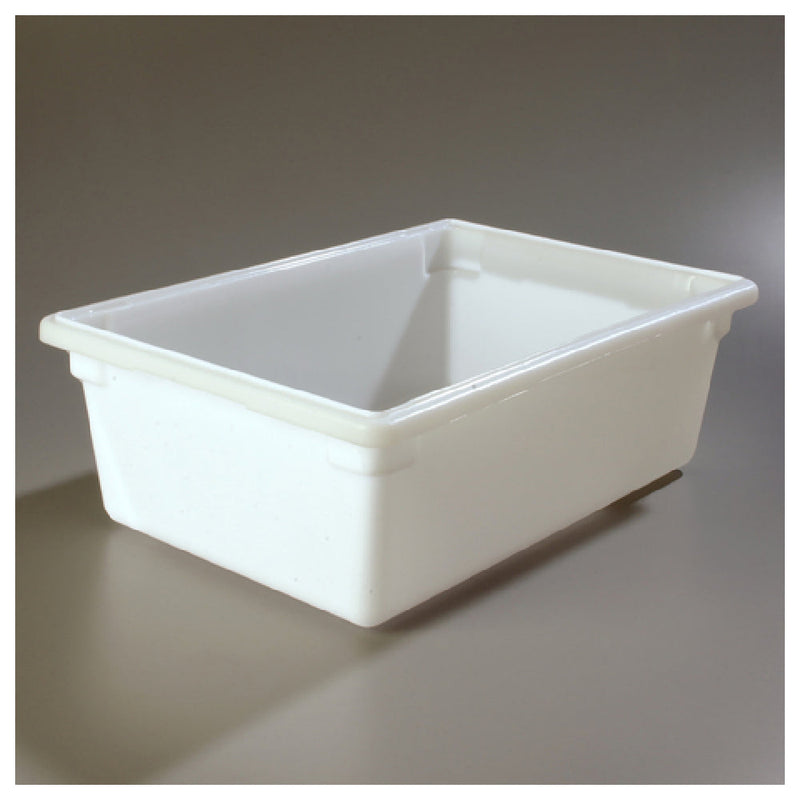 Carlisle 1064202 12-1/2 Gallon Food Storage Box with Reinforced Corners Polyethylene White