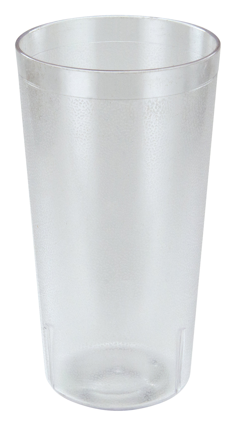 Winco PTP-32C Pebbled Tumblers - 32 oz, Clear