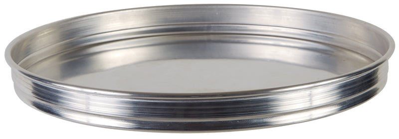 Winco APZK-1615 16 Inch Diameter Aluminum Pizza Pan Deep Dish Round Stackable