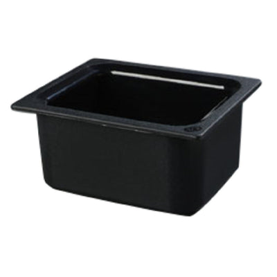 Carlisle CM110103 1/2 Size Food Pan with Refrigerant Gel Insulation Black ABS Plastic