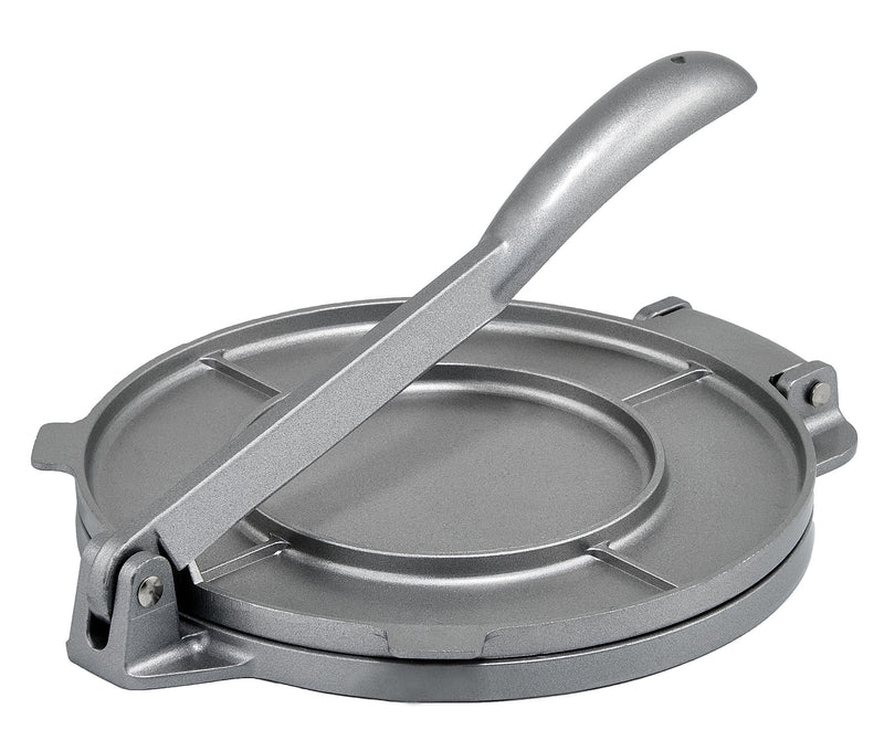 Winco TPC-8A 8 Inch Diameter Manual Tortilla Press Aluminum Non-Stick PFOA Free