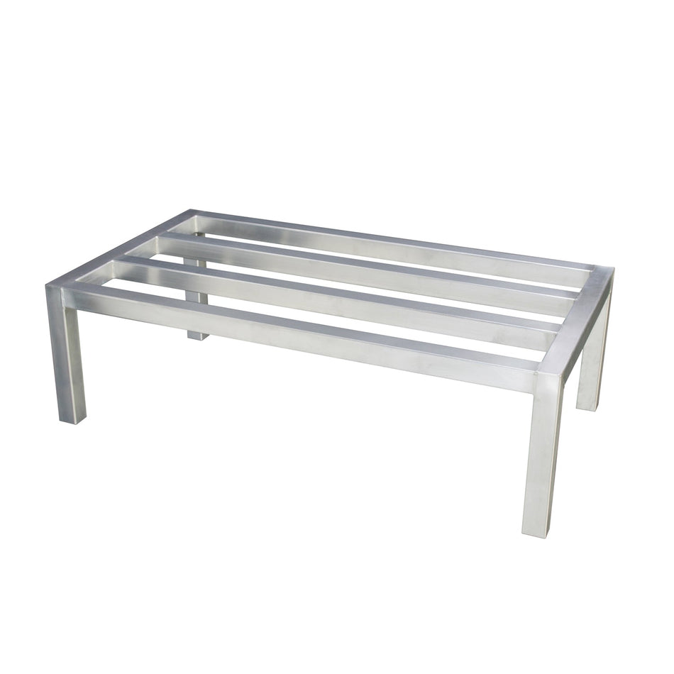 20" x 36" x 12", Heavy-Duty Dunnage Rack, Aluminum Welded Square Tubes, Load Capacity up to 1,500 lbs., NSF